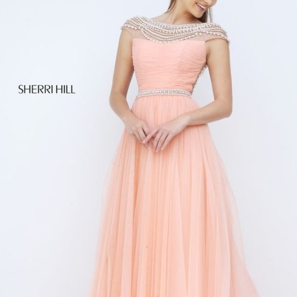 Sherri Hill Dresses & Skirts - Sherri Hill Peach Pink Dress